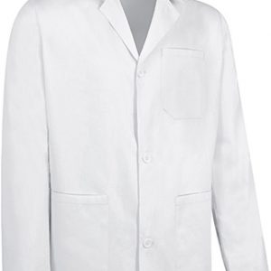 Bata corta de manga larga VALENTO SAHARA- Blanco