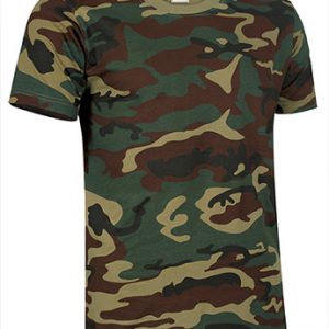 Camiseta de manga corta Valento JUNGLE-Camuflaje Selvático