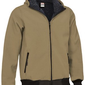 Chaqueta Softshell Valento BLUMMER-Marrón Kamel