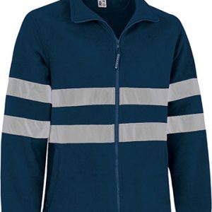 Chaqueta Polar Visibilidad Realzada VALENTO NORFOLK- Azul Marino Orion
