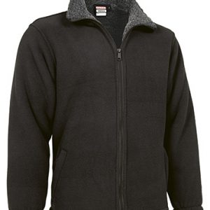 Chaqueta polar doble Valento SIBERIAN-Negro