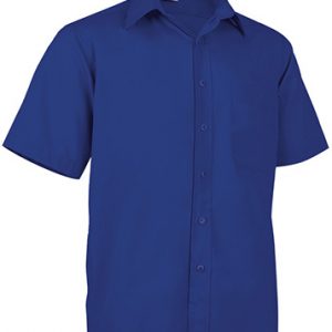 Camisa de manga corta Valento OPORTO-Azul Azulina