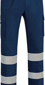 Pantalon Visibilidad Realzada VALENTO MISSOURI- Azul Marino Orion