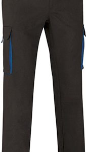 Pantalon VALENTO THUNDER- Negro- Azul Royal
