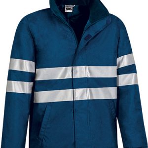 Parka Visibilidad Realzada VALENTO WICKLOW- Azul Marino Orion