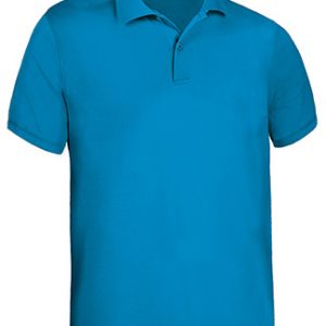 Polo de manga corta Valento KENTUCKY-Azul Tropical