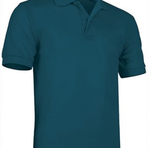 Polo de manga corta Valento PATROL-Azul Azafata