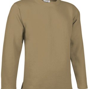 Sudadera Valento OPEN-Marrón Kamel