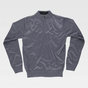 Jersey media cremallera WORKTEAM S5601