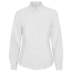 Camisa de manga larga para mujer ROLY OXFORD WOMAN 5068