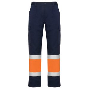Pantalón multibolsillos tejido fresco Alta Visibilidad ROLY NAOS 9300
