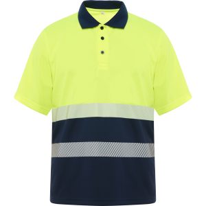 Polo de manga corta Alta Visibilidad ROLY VEGA 9315