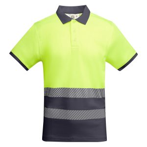 Polo de manga corta Alta Visibilidad ROLY ATRIO 9318