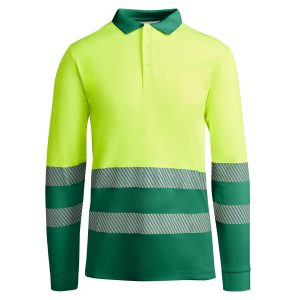 Polo de manga larga Alta Visibilidad ROLY ATRIO 9319