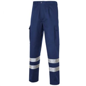 Pantalón ignífugo con bandas reflectantes SEANA TEXTIL SAMY-2B 19463