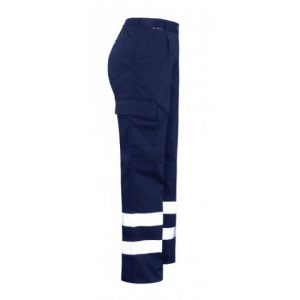 Pantalón para mujer con bandas reflectantes SEANA TEXTIL MULTI-2B SRA.-Azul Marino