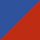 Azul azulina-rojo