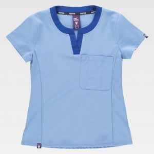 Casaca de manga corta para mujer WORKTEAM B6953