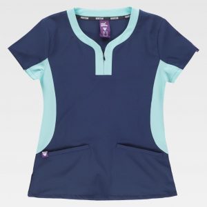 Casaca de manga corta para mujer WORKTEAM B6954