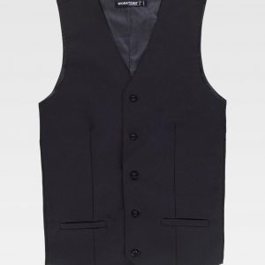 Chaleco de hostelería para hombre WORKTEAM B9032