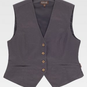 Chaleco de hosteleria para mujer WORKTEAM B9040
