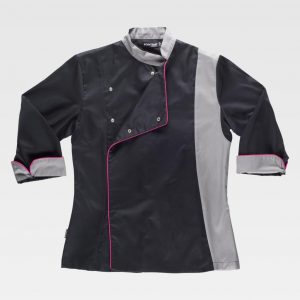 Chaqueta de cocina para mujer WORKTEAM B9241