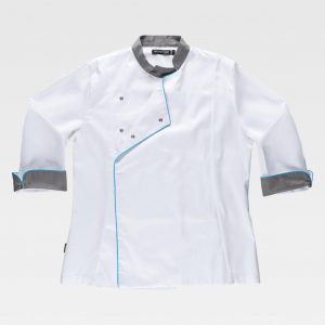 Chaqueta de cocina para mujer WORKTEAM B9242