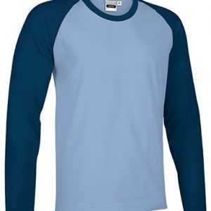 Camiseta de manga larga bicolor VALENTO BREAK
