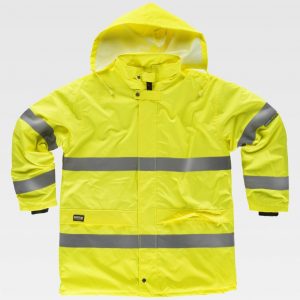 Parka acolchada impermeable fluor WORKTEAM C3200