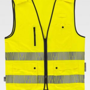 Chaleco ligero Alta Visibilidad WORKTEAM C3607