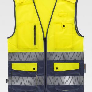 Chaleco ligero Alta Visibilidad WORKTEAM C3608