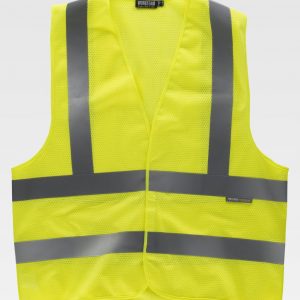 Chaleco rejilla Alta Visibilidad WORKTEAM C3613