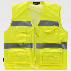 Chaleco ligero fluor WORKTEAM C3647