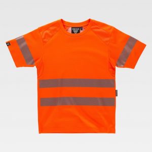 Camiseta de manga corta Alta Visibilidad WORKTEAM C3980