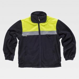 Chaqueta polar cinta reflectante WORKTEAM C4020