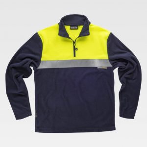 Polar media cremallera cintas reflectantes WORKTEAM C4021