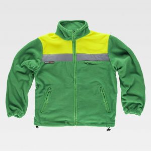 Chaqueta polar cinta reflectante WORKTEAM C4030
