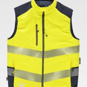 Chaleco reversible forrado Alta Visibilidad WORKTEAM C8250