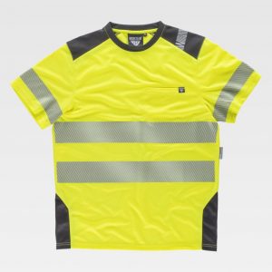 Camiseta de manga corta Alta Visibilidad WORKTEAM C9241