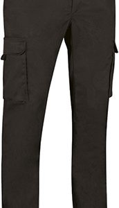 Pantalón multibolsillos stretch VALENTO CHESTNUT