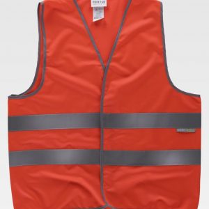 Chaleco ligero Alta Visibilidad WORKTEAM HVTT02