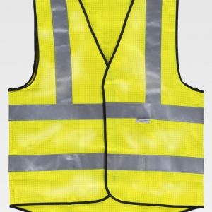 Chaleco ignifugo antiestático Alta Visibilidad WORKTEAM HVTT20