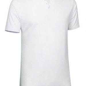 Camiseta de manga corta cuello botones VALENTO LUCKY