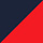 Azul marino-Rojo fluor