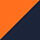 naranja fluor-azul marino orion