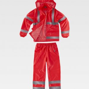 Traje de lluvia Alta Visibilidad WORKTEAM S2015