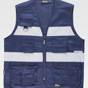 Chaleco cintas reflectantes WORKTEAM S3107