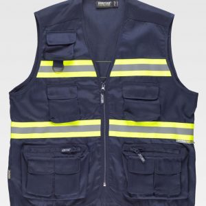 Chaleco cintas reflectantes WORKTEAM S3136