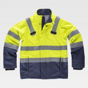 Chaqueta workshell ignifuga Alta Visibilidad WORKTEAM S9591