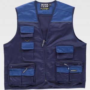Chaleco vivos reflectantes WORKTEAM WF1854